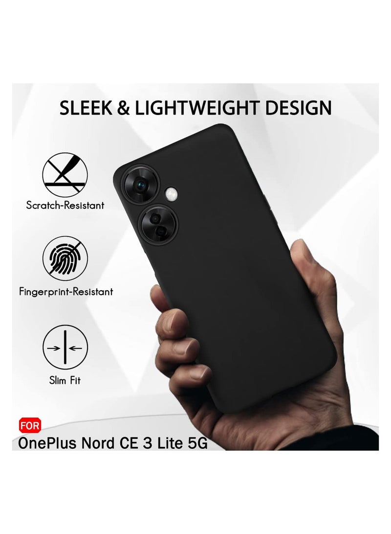 Case for OnePlus Nord CE 3 Lite Slim Black Case TPU Cover Soft Flexible  Cover for 1 + Nord CE 3 Lite - Image 4