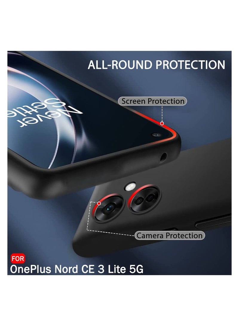 Case for OnePlus Nord CE 3 Lite Slim Black Case TPU Cover Soft Flexible  Cover for 1 + Nord CE 3 Lite - Image 5