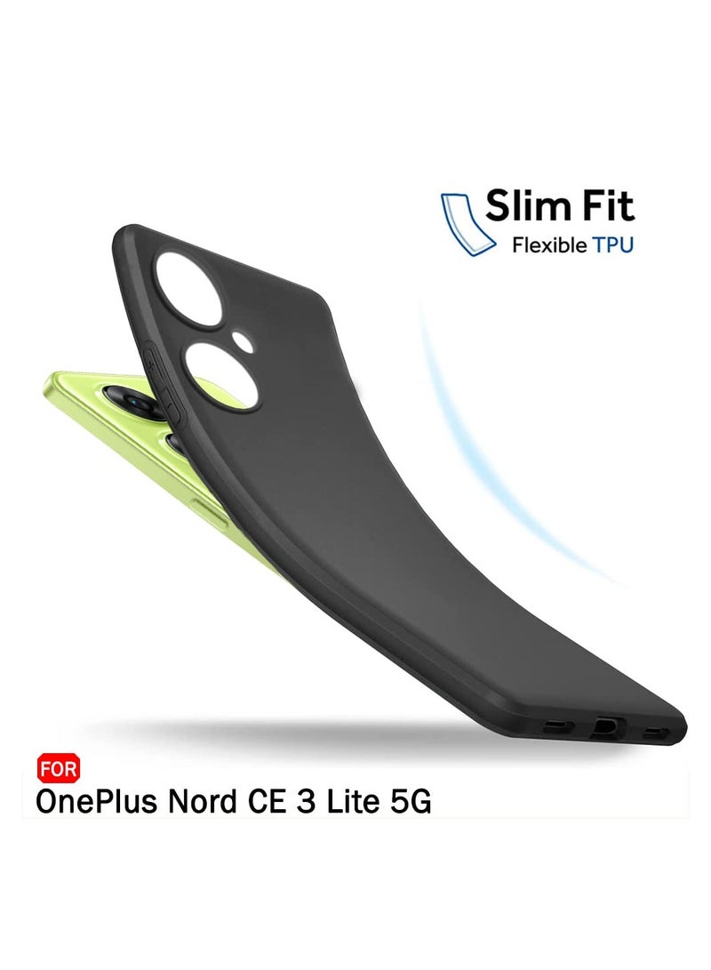 Case for OnePlus Nord CE 3 Lite Slim Black Case TPU Cover Soft Flexible  Cover for 1 + Nord CE 3 Lite - Image 3