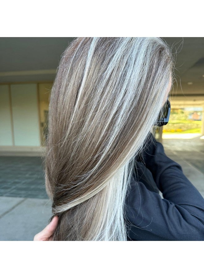 RUSK RUSK Deepshine Platinum Conditioner, 12 Oz, Gentle Conditioner Eliminates Brassiness, Brightening Boost for Platinum, Silver, Gray, White, and Blonde Hair, 1 ct. - Image 4