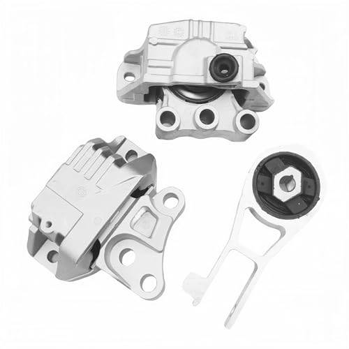 Yllhaoyuan Engine Motor Mount Set 3Pcs Compatible with 2015-2019 2020 Je-ep Renegade 2016 2017 2018 F-iat 500X 2.4L L4 2017-2020 Compass 2015-2020 Ram Promaster City 68363756AA 68258599AA 68363755AA - Image 1