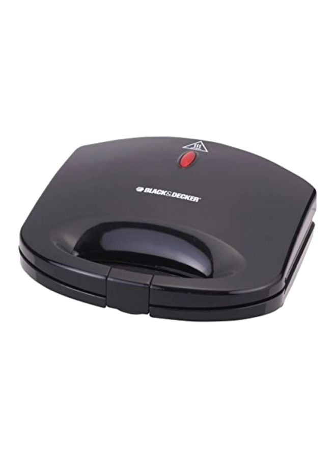 BLACK+DECKER Electric Sandwich Maker 600 W TS1000-B5 Black - Image 1