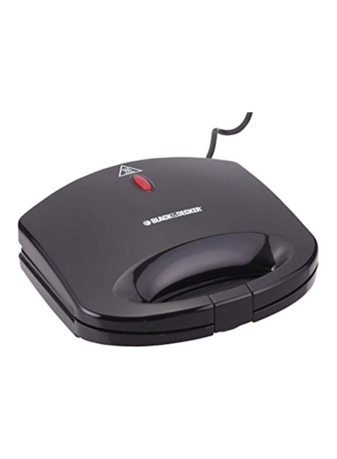BLACK+DECKER Electric Sandwich Maker 600 W TS1000-B5 Black - Image 2