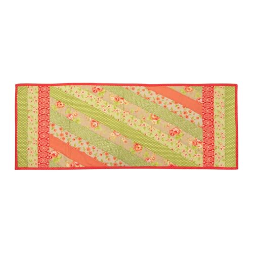 June Tailor Quilt As You Go Table Runner  Jakarta design Natural