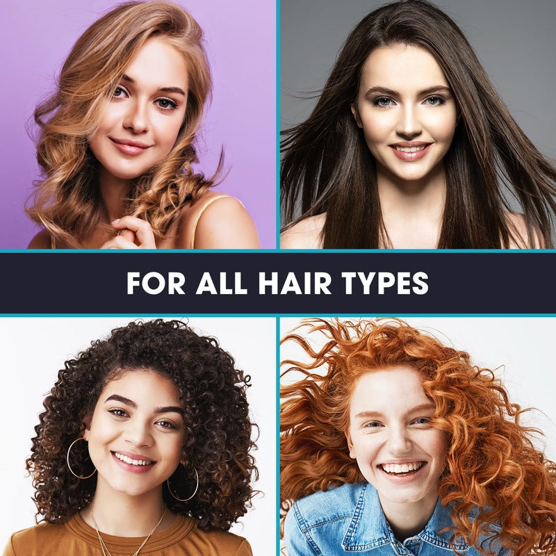 Shiny Leaf شامبو وبلسم مانع DHT لتساقط الشعر مع البيوتين للرجال والنساء، علاج مضاد لتساقط الشعر، زيت أوراق إكليل الجبل ومستخلصات الهليون، للشعر الخفيف (شامبو وبلسم) - Image 3