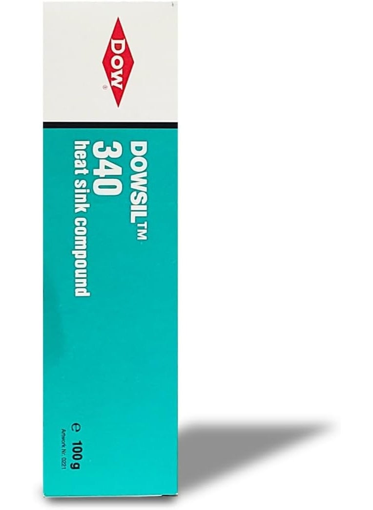 DOWSIL™ 340 Heat Sink Compound, 100g Tube – White Non-Flowing Silicone Thermal Paste for CPUs, PCBs, Power Electronics & Heat Sinks - Image 3