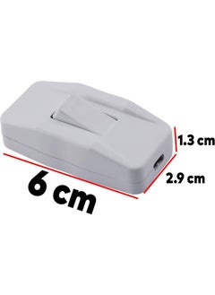 Nzb Electric Button Switch Socket Open Close Single Intermediate White Plastic  - Image 4