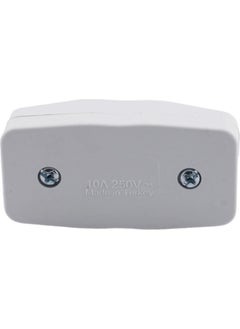 Nzb Electric Button Switch Socket Open Close Single Intermediate White Plastic  - Image 3