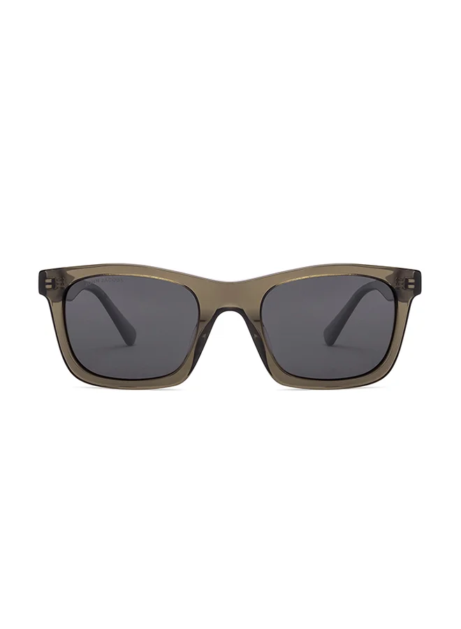 John Jacobs Transparent Green Grey Full Rim Wayfarer John Jacobs JJ Tints JJ S17338-C2 Polarized Sunglasses