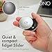 ONO Slider Handheld Fidget Toy for Adults Help Relieve Stress Anxiety Tension Promotes Focus Clarity Compact Portable Design Natural Stainless Steel - Image 4
