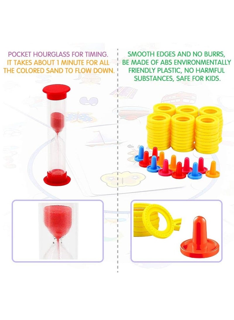 NIBEMINENT - Board games, little detective card games memory tabletop matching for kids family gatherings, educational toys aged 3-7 - Image 1