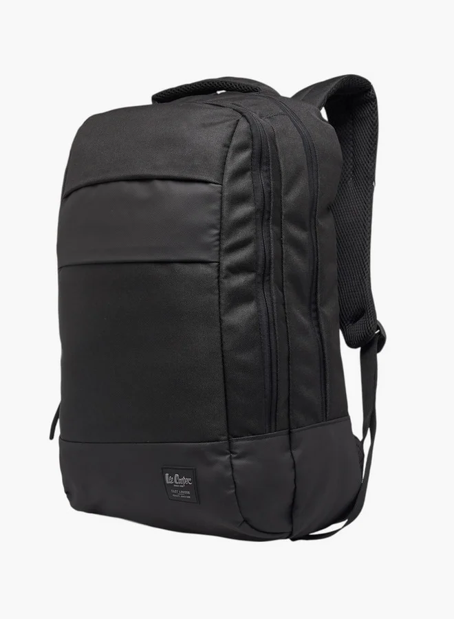 لي كوبر Boys Solid School Backpack with Adjustable Shoulder Straps and Zip Closure - 17x32x48 cms