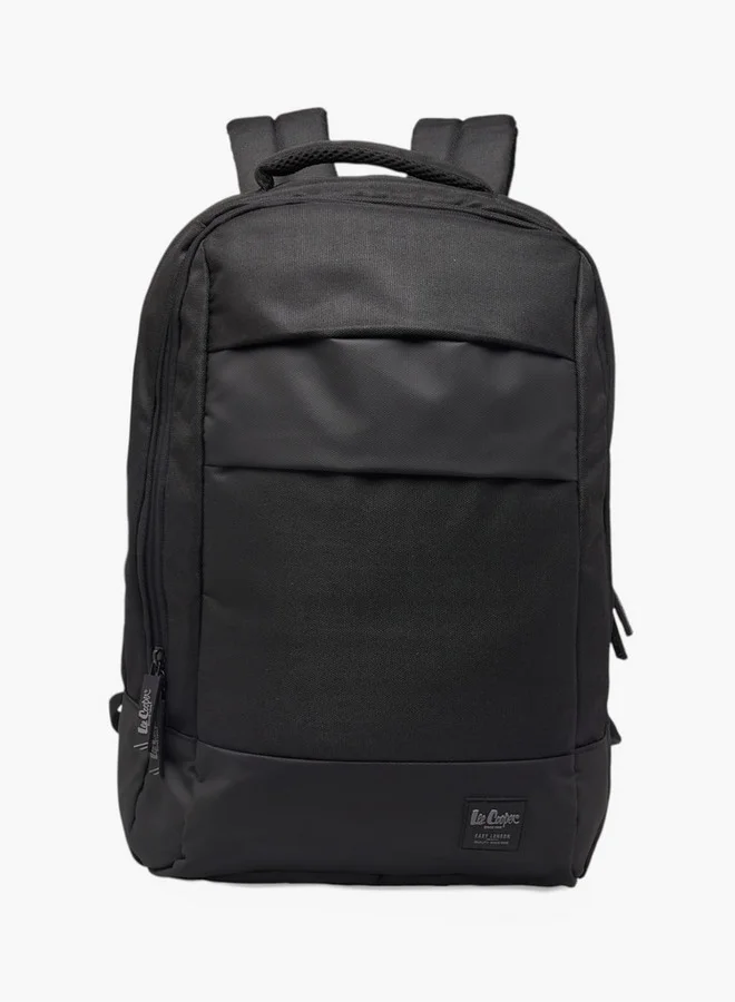 لي كوبر Boys Solid School Backpack with Adjustable Shoulder Straps and Zip Closure - 17x32x48 cms