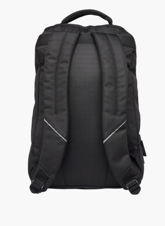 Lee Cooper Boys Solid School Backpack with Adjustable Shoulder Straps and Zip Closure - 17x32x48 cms  - Image 5
