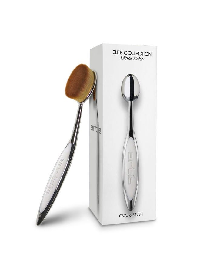 Artis Elite Oval Brush 6 - Mirror, 1 Pc Makeup Brush - Image 1