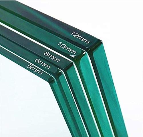 VICTAC Fully Brass 6mm Half Round MirrorGlass Holder Bracket Wall Mounted Silver Pack of 10 - Image 5