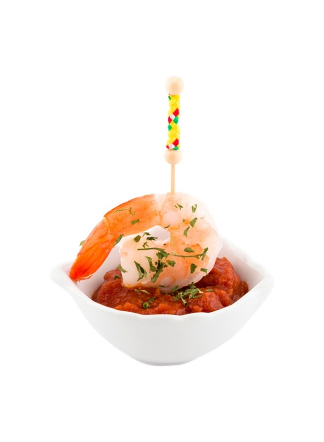 Restaurantware 2 Ounce White Sauce Dishes, 10 Chip Resistant Soy Sauce Dishes - Oven Safe, Dishwasher Safe, White Porcelain Dipping Dishes, Stain Resistant, For Sauces, Dips, Snacks - Image 2