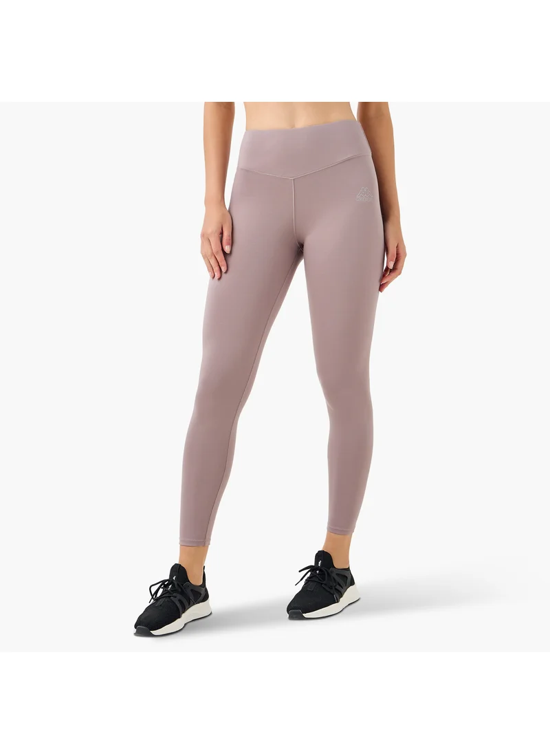 كابا Kappa Logo Print Panelled Leggings