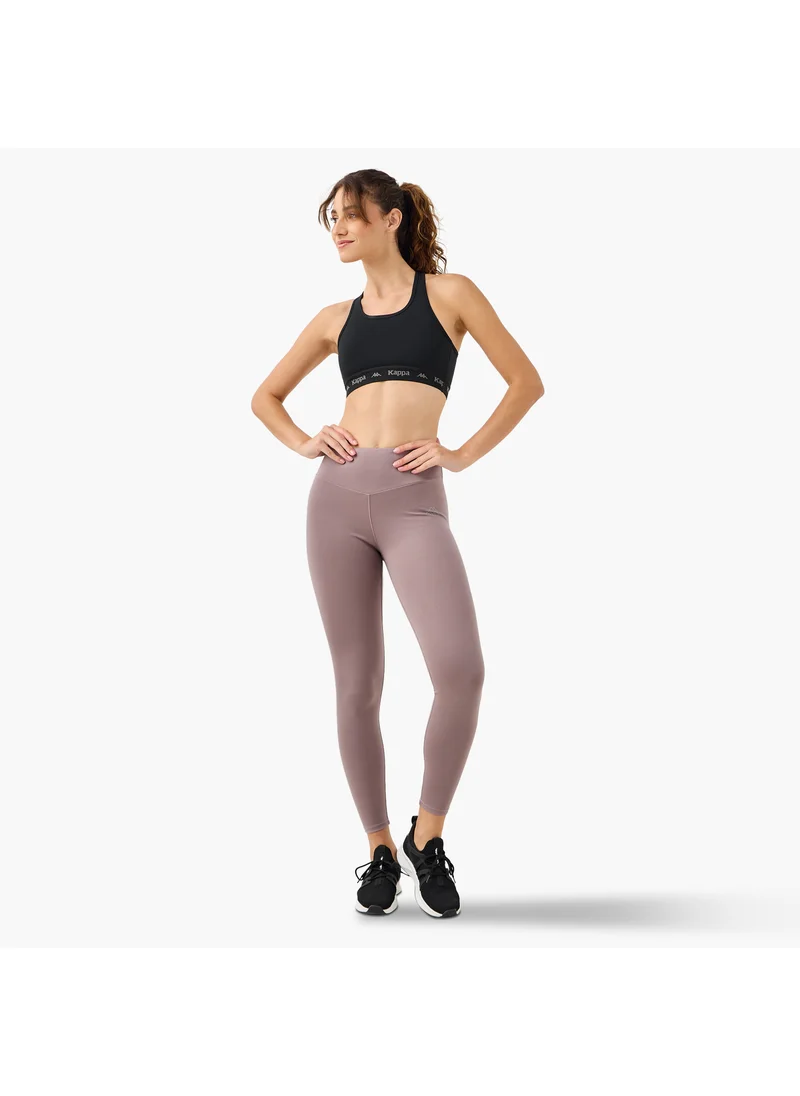 كابا Kappa Logo Print Panelled Leggings