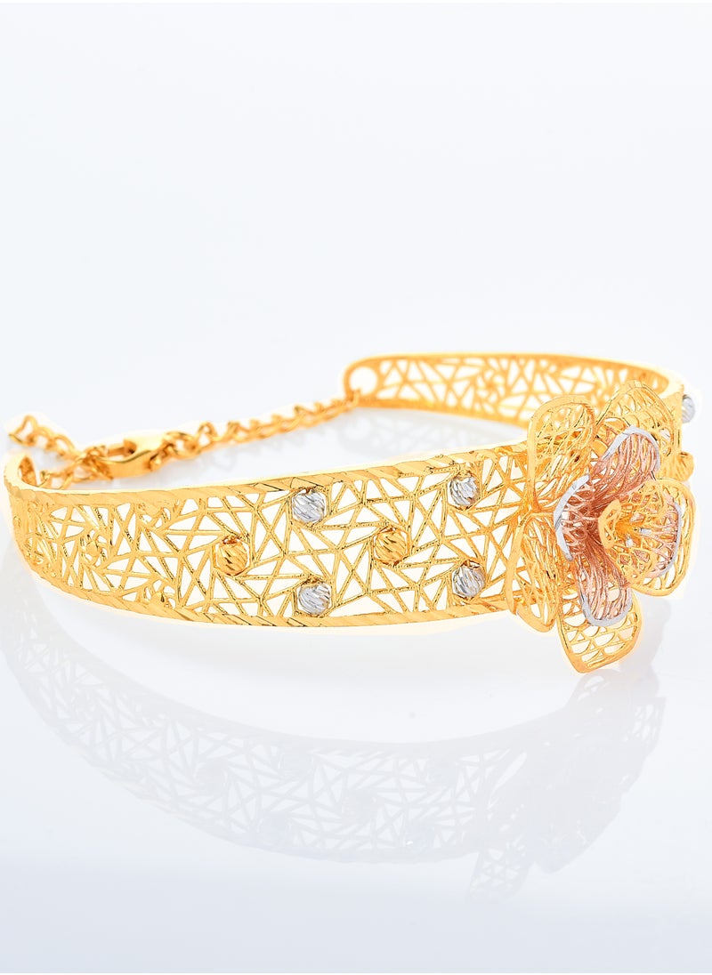 BAFLEH JEWELLERY Pure Radiance: Classic 22 Karat Gold Bangles for Every Occasion  - Image 1