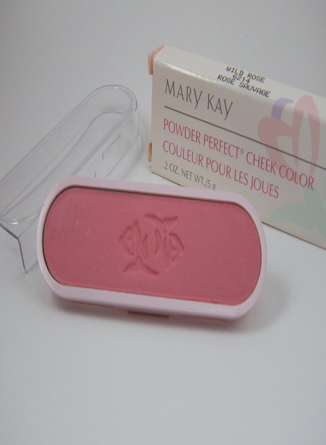 Mary Kay Powder Perfect Cheek Color WILD ROSE 6214