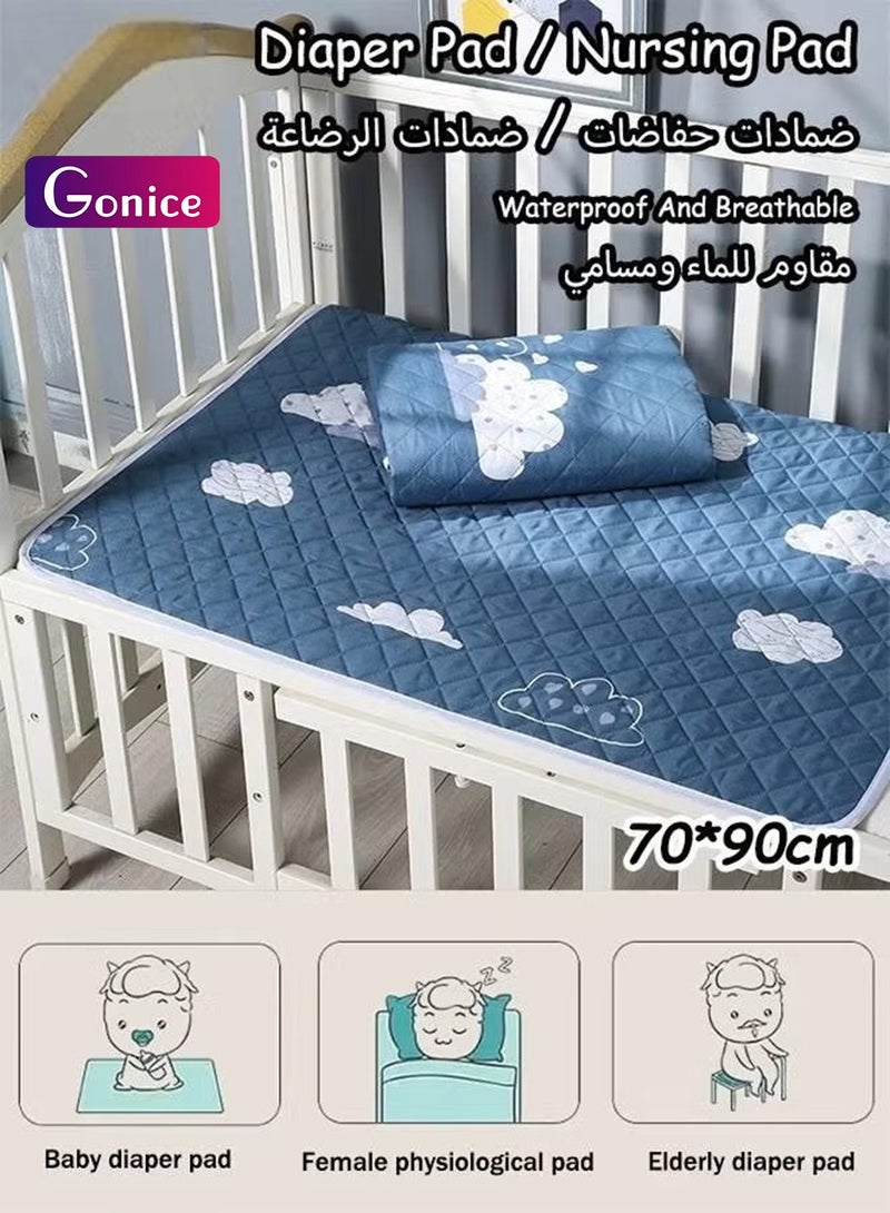 جونيس طفل مقاوم للماء سرير وسادة سرير رطب وسادات قابلة للغسيل - Image 1