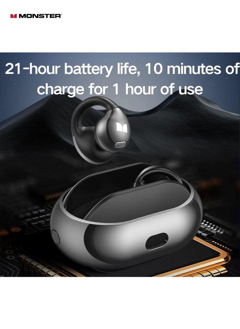Monster AC600 Wireless Bluetooth Earbuds - HiFi Sound, Waterproof, Extended Battery Life, Compatible with Huawei