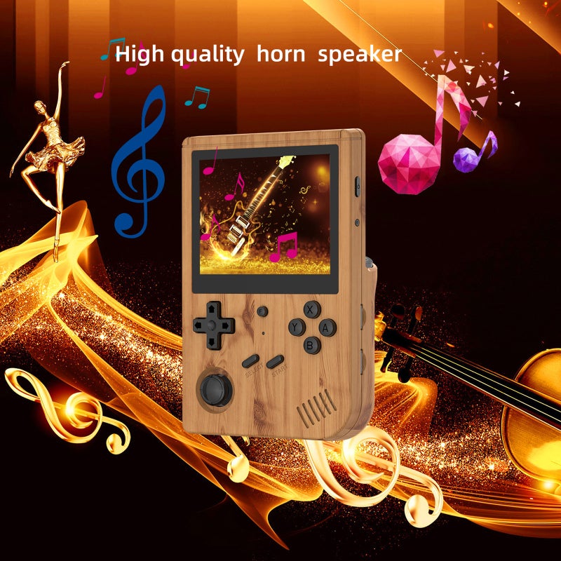 RG351V Game Console Retro Games WiFi Pairing Game Built-in 16GB RK3326 Open Source 3.5 IN 640*480 Handheld Game Console Emulator For PS1 kid Gift - Image 2