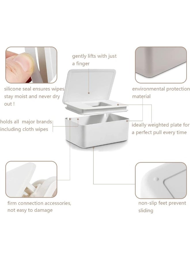 Abnaok Diaper Wipes Dispenser Baby Wipes Case - Image 3