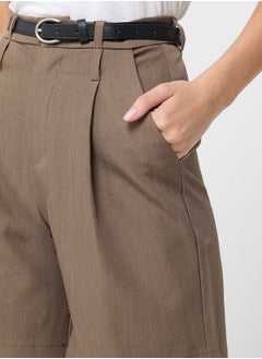 Ginger Tailored Shorts With Belt  - Image 3