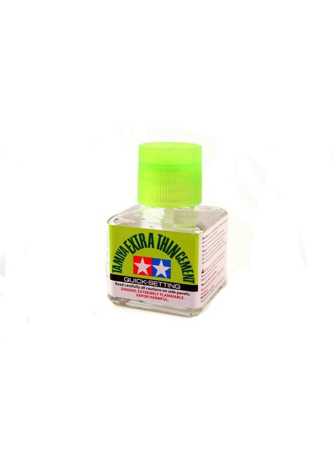 Tamiya Extra-Thin Cement 40Ml Quick-Setting Tam87182 Misc. Adhesives Fillers 