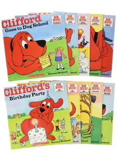 scholastic Cliffords Big Red Box. 50Th Anniversary Pack (10 Book Set) ( Big Red Dog Fiftieth Anniversary Set ( Total 10 ) )(Chinese Edition) 