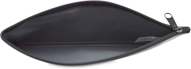 DALIX Bank Bags Money Pouch Securi Deposit Utility Zipper Coin Bag Gray 2 Pack - Image 3