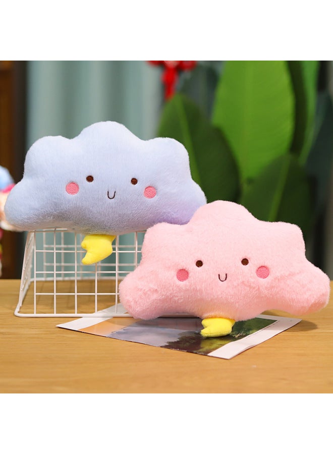 Wedding Throwing Rag Doll Wedding Gift Small Size Plush Toy Bear Doll Batch Catch Doll Machine Doll Hair-Specifications:*~*single Price Grids Are Random Colors*~*-Color:*~*lightning Clouds 24cm *~*