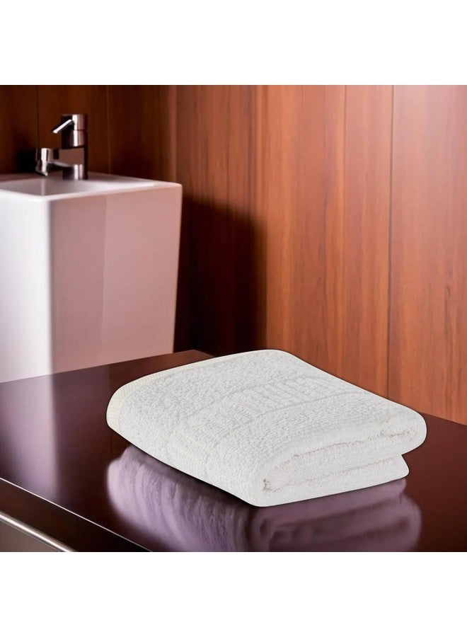 Kuber Industries Kuber Industries (Set of 3) Face Towel | Small-14x21 Inch | Hand Napkins For Man & Women | Hand Towel For Facewash, Gym | Face Towel For Kids | Towels for Daily Use | White  - Image 2