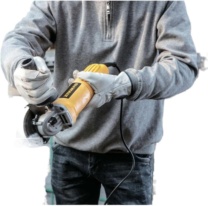 DEWALT 115Mm, 730W Slide Switch Angle Grinder, Yellow/Black, Dwe4010-B5, 3 Year Warranty - Image 3