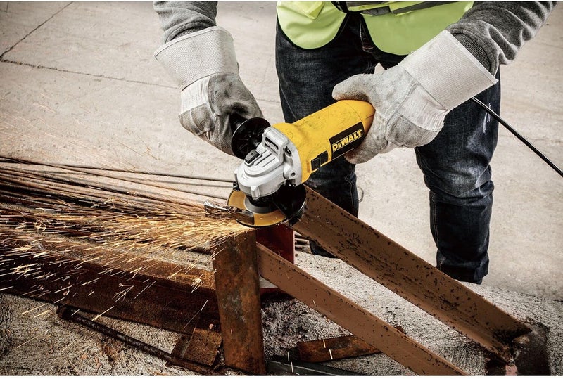 DEWALT 115Mm, 730W Slide Switch Angle Grinder, Yellow/Black, Dwe4010-B5, 3 Year Warranty - Image 4