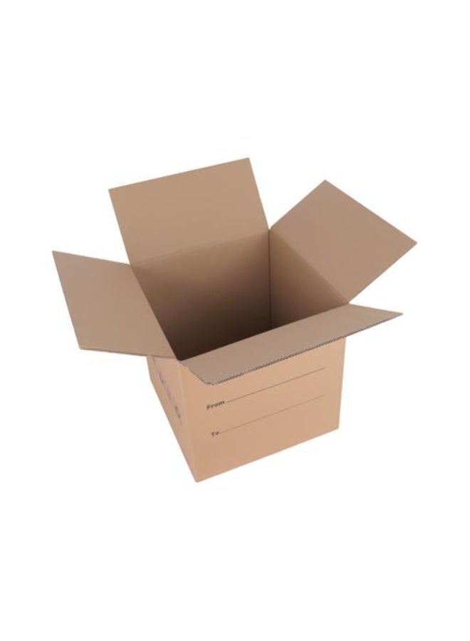 Epsilon 5-Ply Empty Carton Box 44 x 44 x 44 cm, Heavy-Duty Corrugated Cardboard Packing Box for Shipping, Storage, Moving, Transportation & DIY Use, Durable Industrial Packaging Box, Brown - EPS1226 - Image 5
