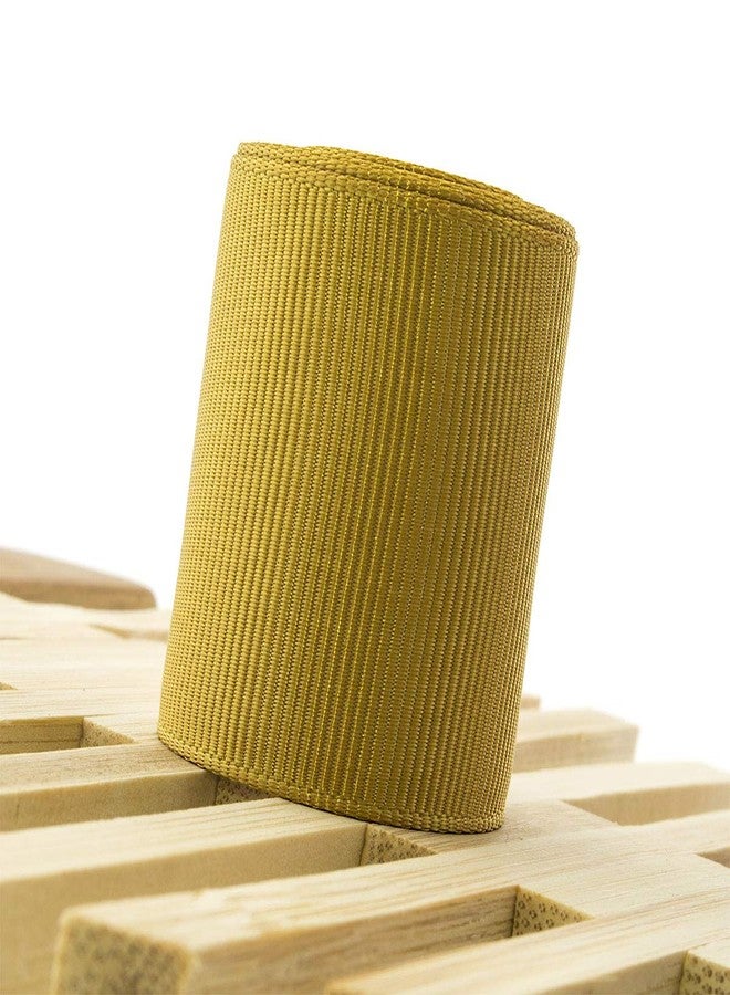 Summer-Ray.com Summer-Ray 5 Yards Grosgrain Ribbon 1.5 Inches (38mm) Individual Colors (Gold) - Image 1