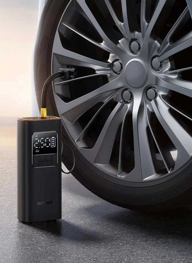Baseus SuperMini Pro Series Wireless Car Inflator Cluster Black - Image 5