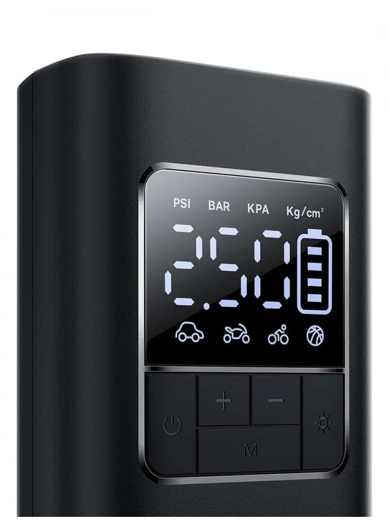 Baseus SuperMini Pro Series Wireless Car Inflator Cluster Black - Image 3