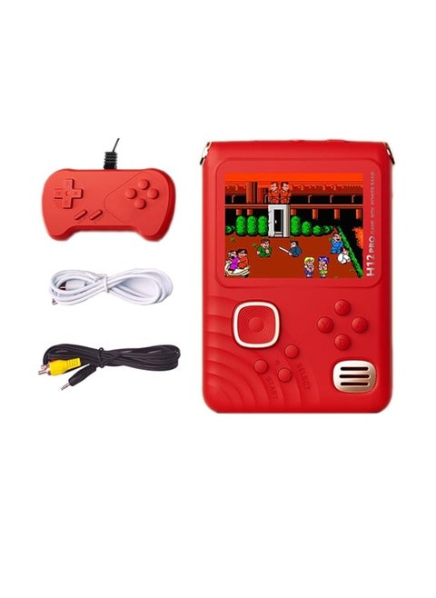 Retro Handheld Game Console with 1000 Classical Games-3.5 Inches Screen Portable Video Game Consoles (red)