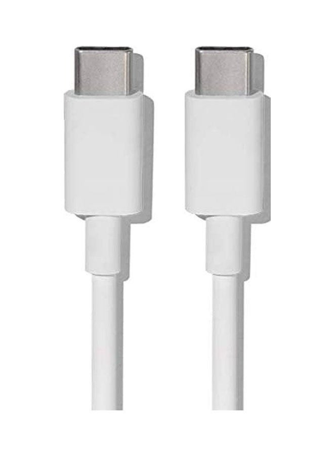 NIBEMINENT Usb-C To Type-C Cable Data Transmit And Fast Charge Model Ma018 Black