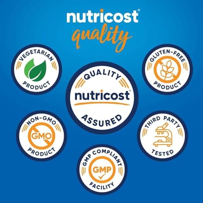 Nutricost Magnesium+ Extra Strength 420mg, 240 Capsules - 120 Servings. Magnesium Oxide and Glycinate - Non-GMO, Gluten Free, Vegan Friendly - Image 3