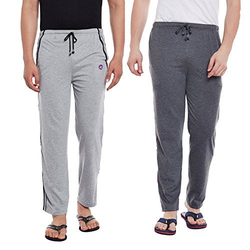 Mack Jonney Men Regular Fit Trackpants (Pack of 2_Multicolor_Large)-DD1A_DD5M_02-L - Image 1