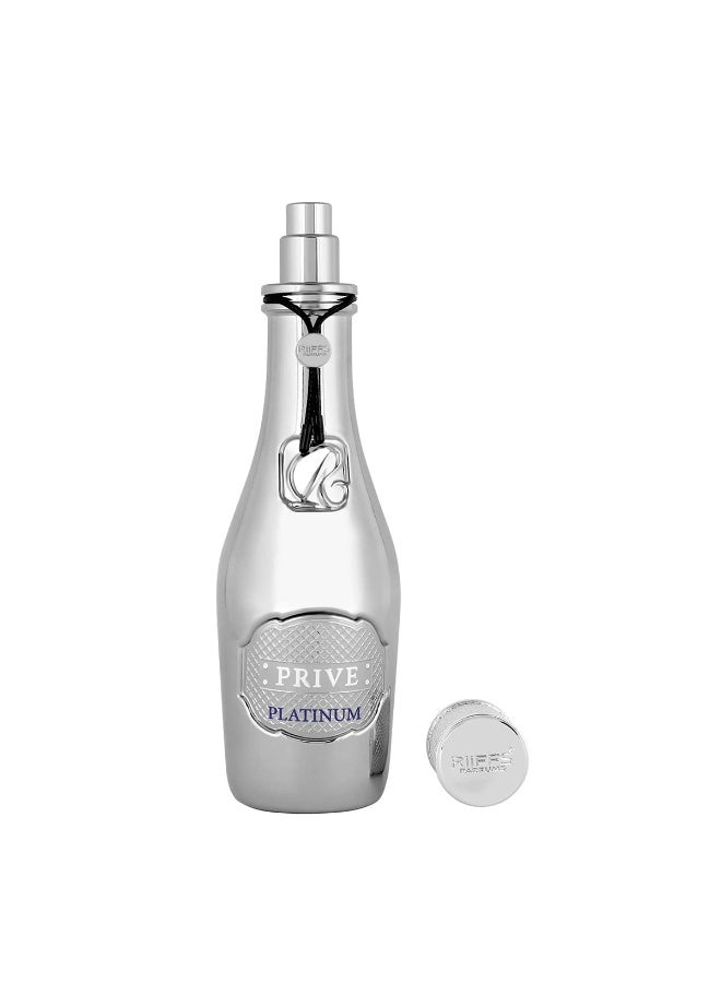 ريفس عطر "بريف بلاتينوم" (Prive Platinum) من "ريفز" (Riiffs) - ماء عطر (Eau de Parfum) بحجم 100 مل - عطر فاخر ومميز للجنسين. - Image 4
