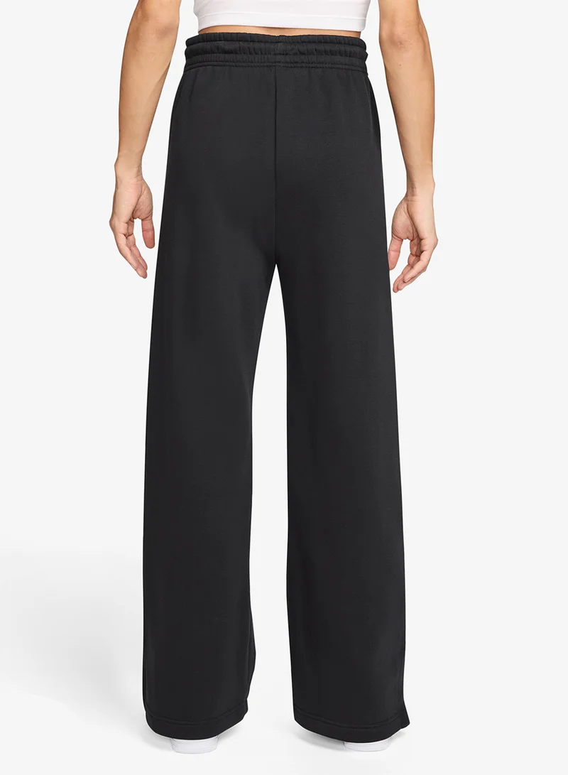 نايكي سروال رياضي واسع بخصر مرتفع من صوف فينيكس