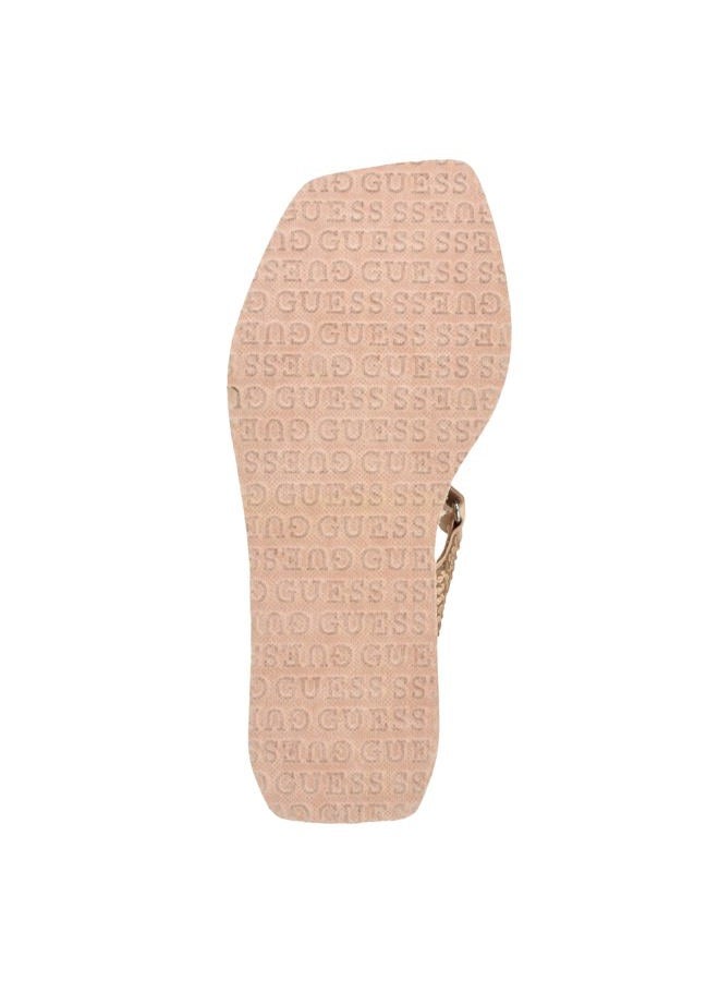 GUESS Women's Dawsin Sandal, Nude 110, 8 - Image 5