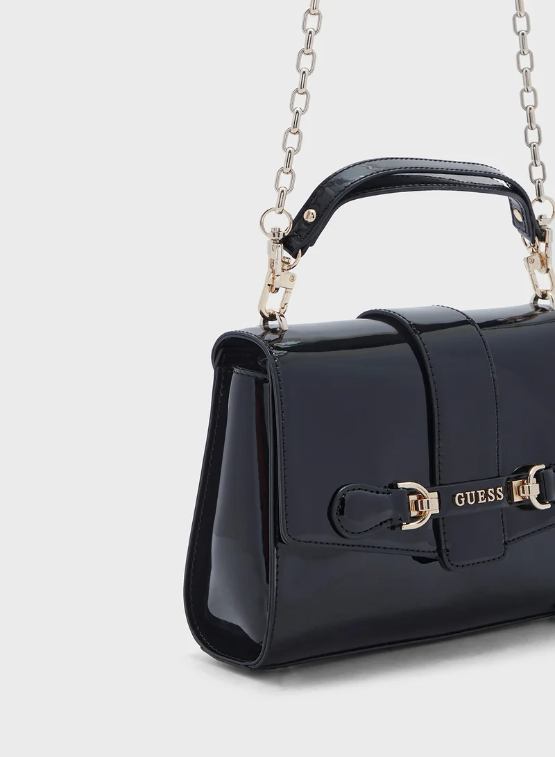 GUESS Nolana Top Handle Flap Crossbody