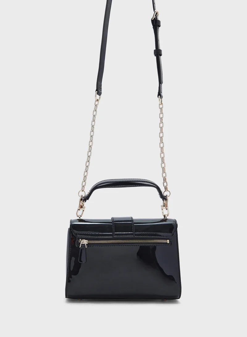 GUESS Nolana Top Handle Flap Crossbody